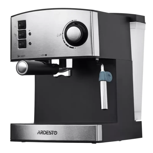 Кофеварка рожковая Ardesto YCM-E1600, 850Вт, Нержавеющая сталь Кофеварка рожковая Ardesto YCM-E1600, 850Вт, Нержавеющая сталь