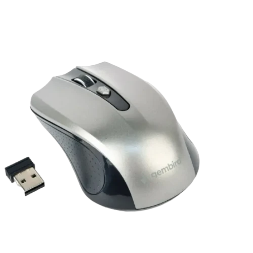 Mouse Wireless Gembird MUSW-4B-04-BG, Negru/Gri Mouse Wireless Gembird MUSW-4B-04-BG, Negru/Gri