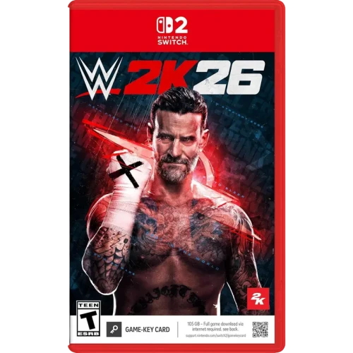 2K WWE 2K26, Борьба, Nintendo Switch 2, Цифровое скачивание 2K WWE 2K26, Борьба, Nintendo Switch 2, Цифровое скачивание