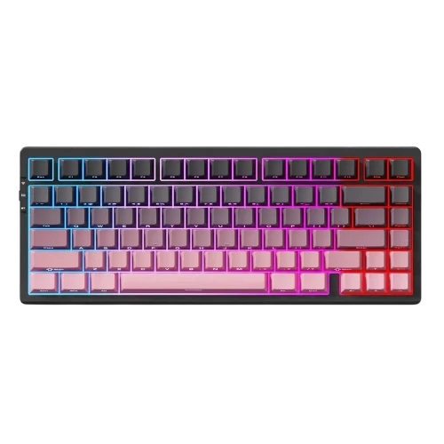 Клавиатура MCHOSE G75 Pro, Проводное / беспроводное, Чёрный | Розовый Клавиатура MCHOSE G75 Pro, Проводное / беспроводное, Чёрный | Розовый