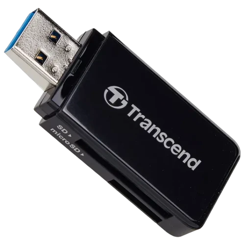 Cititor de carduri Transcend TS-RDF5, USB Type-A, Negru Cititor de carduri Transcend TS-RDF5, USB Type-A, Negru