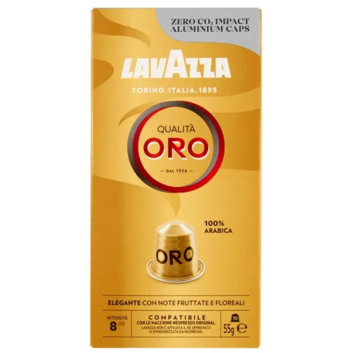 Cafea Lavazza Qualità Oro Nespresso, 10 buc Cafea Lavazza Qualità Oro Nespresso, 10 buc
