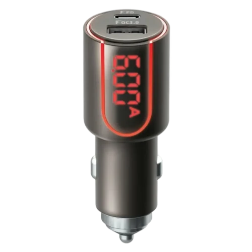 Incărcător auto Forever 2x Type-C QC3.0+PD (30W), 30W, Gri Incărcător auto Forever 2x Type-C QC3.0+PD (30W), 30W, Gri