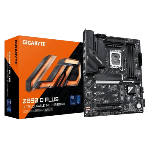 Материнская плата Gigabyte Z890 D PLUS, LGA1851, Intel Z890, ATX Материнская плата Gigabyte Z890 D PLUS, LGA1851, Intel Z890, ATX