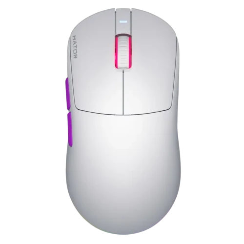 Gaming Mouse HATOR Quasar 3 Ultra 8K, Alb Gaming Mouse HATOR Quasar 3 Ultra 8K, Alb