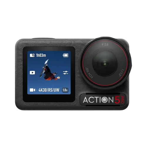 Cameră Video Sport DJI Osmo Action 5 Pro Adventure Combo, Negru Cameră Video Sport DJI Osmo Action 5 Pro Adventure Combo, Negru