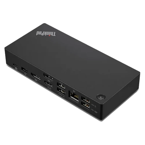 Stație Docking Lenovo 40AF0135EU, Negru Stație Docking Lenovo 40AF0135EU, Negru