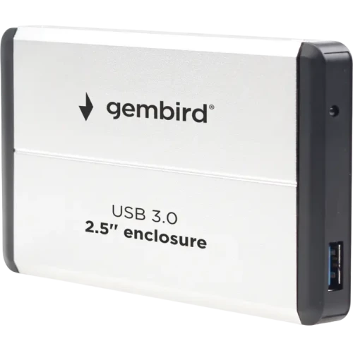 Внешний корпус Gembird EE2-U3S-2-S, Серебристый (EE2-U3S-2-S) Внешний корпус Gembird EE2-U3S-2-S, Серебристый (EE2-U3S-2-S)
