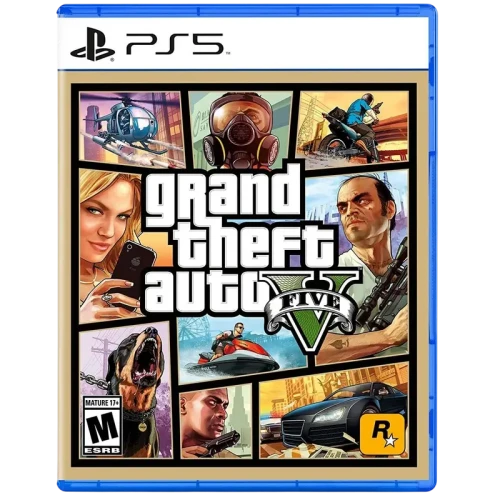Rockstar Games GTA 5, Действие и приключения, PlayStation 5, Диск Rockstar Games GTA 5, Действие и приключения, PlayStation 5, Диск