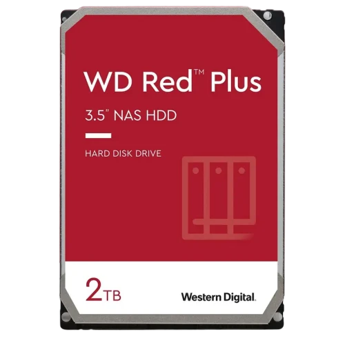Unitate HDD Western Digital WD Red Plus, 3.5", 2 TB Unitate HDD Western Digital WD Red Plus, 3.5", 2 TB