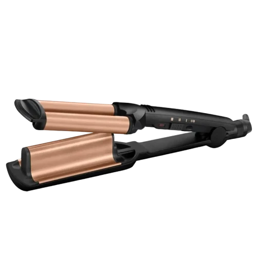 Ondulator de păr BaByliss Deep Waver W2447E, Negru | Auriu Ondulator de păr BaByliss Deep Waver W2447E, Negru | Auriu