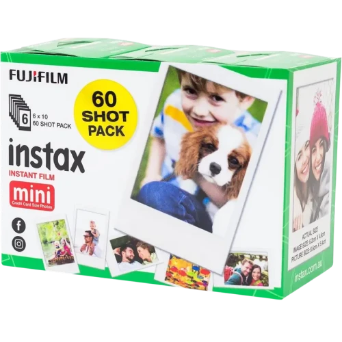 Фотобумага instax Mini Instant Film Multi-Pack, 60 шт Фотобумага instax Mini Instant Film Multi-Pack, 60 шт