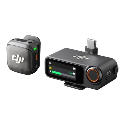 Портативный записывающий микрофон DJI Mic 3 (1 TX + 1 RX), Беспроводной, Черный Портативный записывающий микрофон DJI Mic 3 (1 TX + 1 RX), Беспроводной, Черный