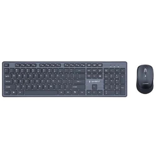 Set Tastatură + Mouse Gembird KBS-WCH-04-RU, Fără fir, Negru Set Tastatură + Mouse Gembird KBS-WCH-04-RU, Fără fir, Negru