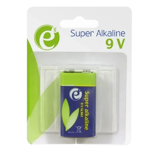 Батарейки Energenie EG-BA-6LR61-01, Крона, 1шт. Батарейки Energenie EG-BA-6LR61-01, Крона, 1шт.