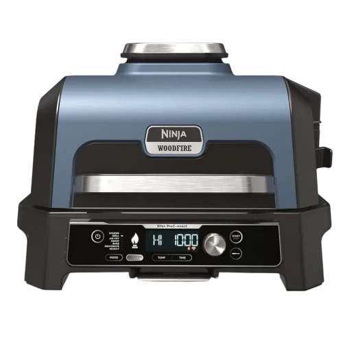 Электрический Гриль Ninja Woodfire Pro Connect XL, 1700Вт, Синий | Чёрный Электрический Гриль Ninja Woodfire Pro Connect XL, 1700Вт, Синий | Чёрный