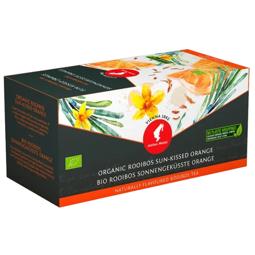 Pliculețe de ceai Julius Meinl Organic Rooibos Sun-kissed Orange Pliculețe de ceai Julius Meinl Organic Rooibos Sun-kissed Orange
