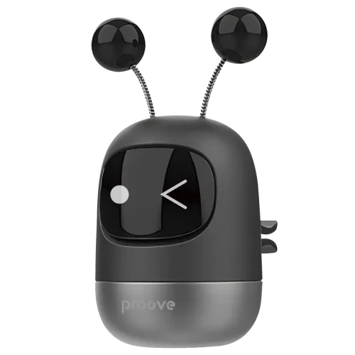 Ароматизатор для авто Proove Emoji Robot Playful, Чёрный Ароматизатор для авто Proove Emoji Robot Playful, Чёрный
