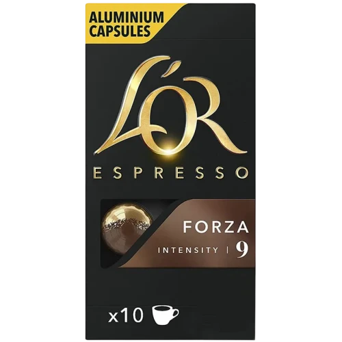 Cafea L'OR Espresso Forza, 10 buc Cafea L'OR Espresso Forza, 10 buc