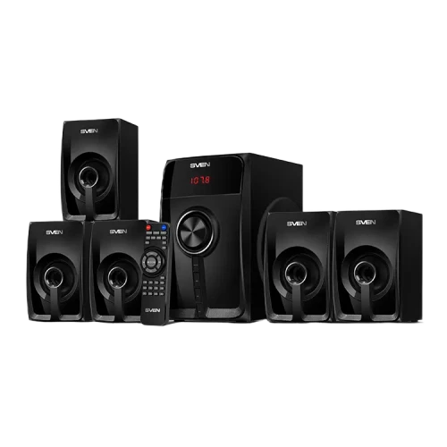Компьютерные колонки 5.1 SVEN HT-202, Чёрный Компьютерные колонки 5.1 SVEN HT-202, Чёрный