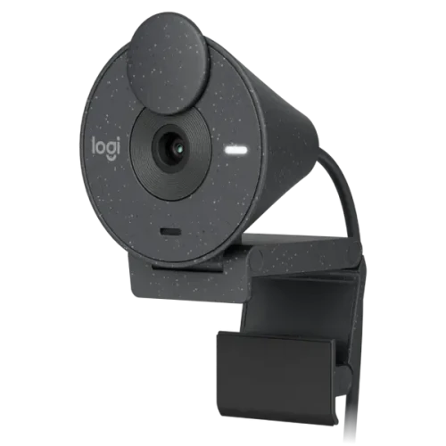 Cameră Web Logitech BRIO 300, Full-HD 1080P, Gri Cameră Web Logitech BRIO 300, Full-HD 1080P, Gri