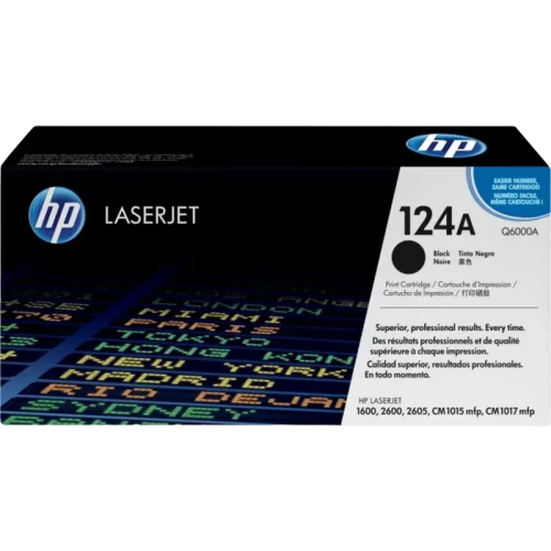 Cartuş HP Q6000A, Negru Cartuş HP Q6000A, Negru