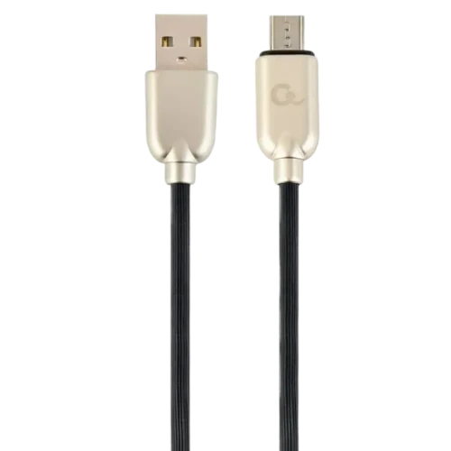Cablu încărcare și sincronizare Cablexpert CC-USB2R-AMmBM-1M, USB Type-A/micro-USB, 1m, Negru Cablu încărcare și sincronizare Cablexpert CC-USB2R-AMmBM-1M, USB Type-A/micro-USB, 1m, Negru