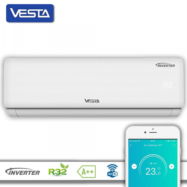 Кондиционер сплит VESTA AC-9i SMART INVERTER Wi-Fi