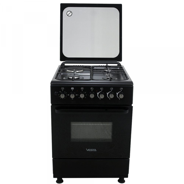 Плита комбинированная VESTA GC-GE6060i/3+1/BL Плита комбинированная VESTA GC-GE6060i/3+1/BL
