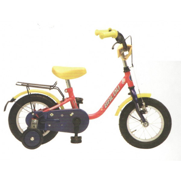 Велосипед BALOU U-TYPE YELLOW/BLUE/RED