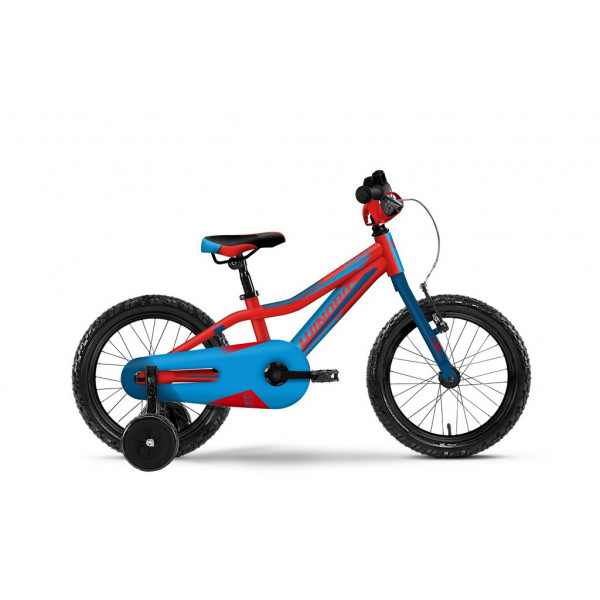 Bicicleta RAGE 16 1-S COASTER BRAKE 15 WINORA RED/CYAN/BLUE MATT FS 21