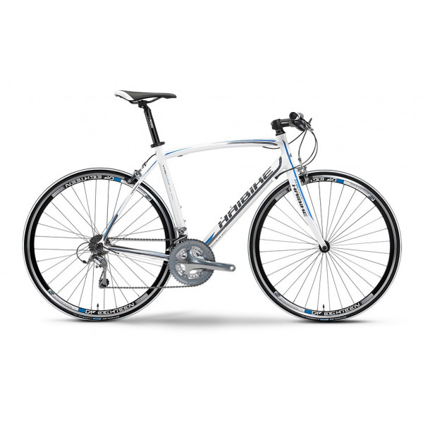 Bicicleta Q RACE FLATBAR 28" 30-G TIAGRA14 HAIBIKE WHITE/BLUE FS 56