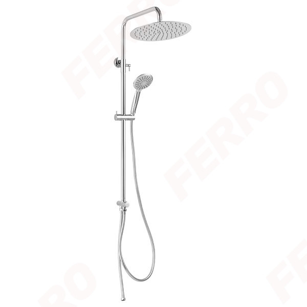 Bara dus set Ferro NP47 inox/rotunda