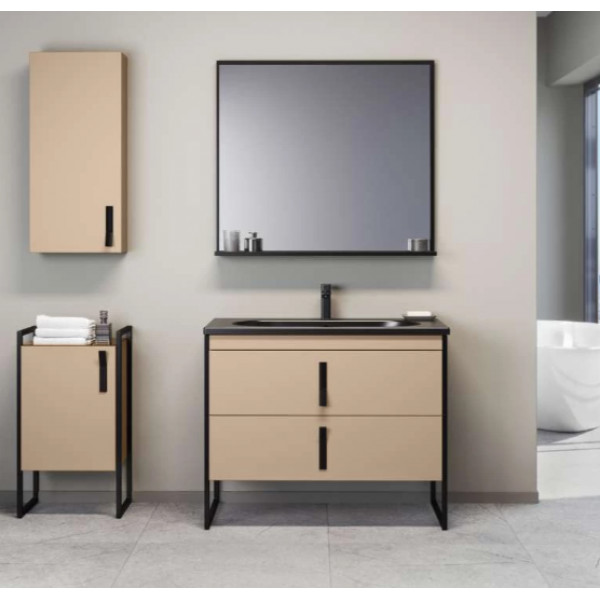 Dulap penal ORKA Modena 87x44 Cappuchino Lower ALT