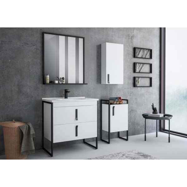 Dulap penal ORKA Modena 87x40 White Lower
