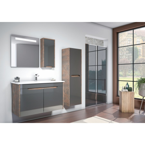 Mobilier de baie ORKA Lago 75 Antracite (9075)
