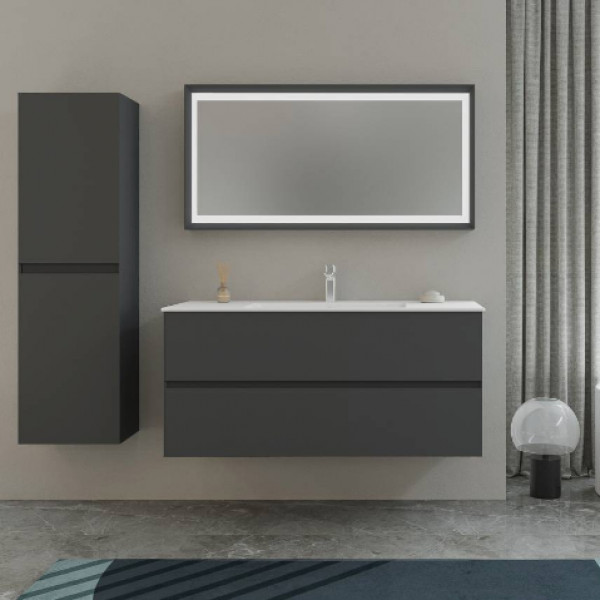 Mobilier de baie ORKA Nest 121 Antracit matt (050600) Mobilier de baie ORKA Nest 121 Antracit matt (050600)