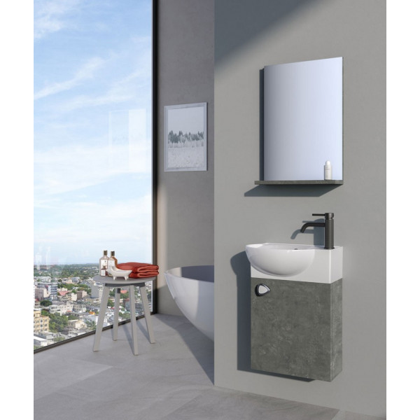 Mobilier de baie ORKA Riva 45 Retro Silver (riva45)