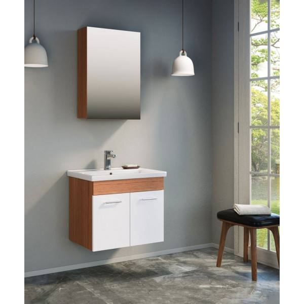 Mobilier de baie ORKA Mars 65 Teak (2065)
