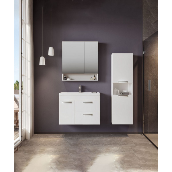 Mobilier de baie ORKA Nova 60 Glossy White (8060) Mobilier de baie ORKA Nova 60 Glossy White (8060)