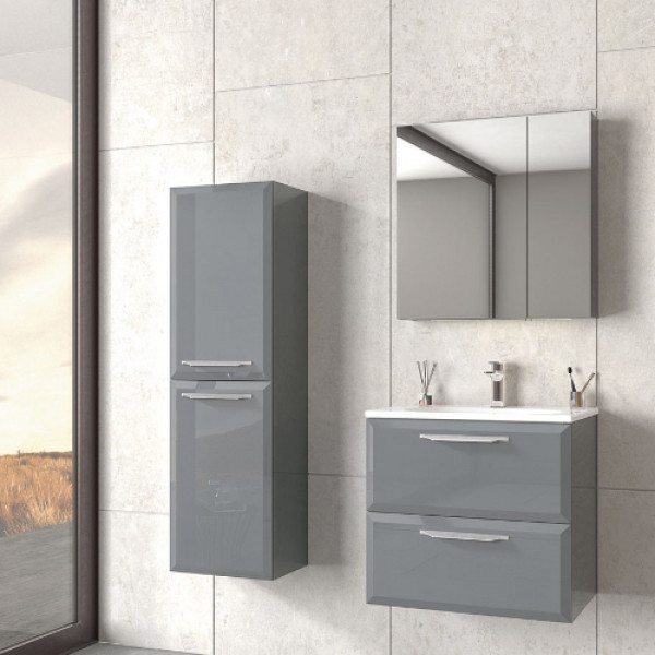 Mobilier de baie ORKA Nuvola 65 Glossy Antracite (1549-001-0326)