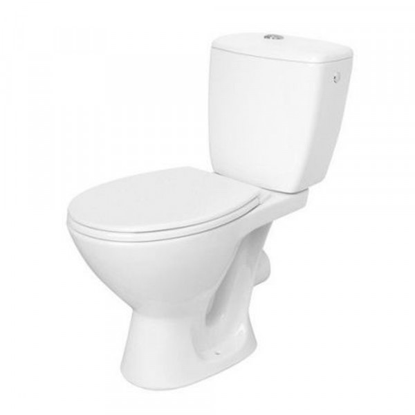 Vas WC Cersanit Basic RR003-001 cu rezervor si capac