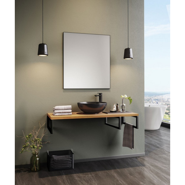 Mobilier de baie ORKA Kestel 120 Wallnut(6342-3001)