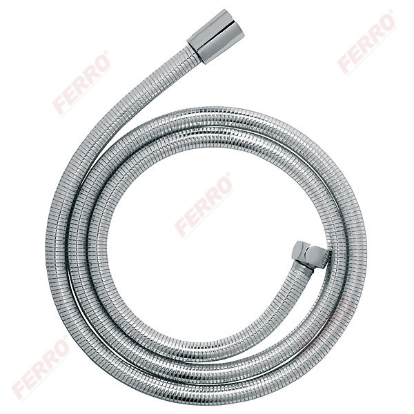 Furtun Dus PVC Ferro L-150 cm W53 argintiu Furtun Dus PVC Ferro L-150 cm W53 argintiu