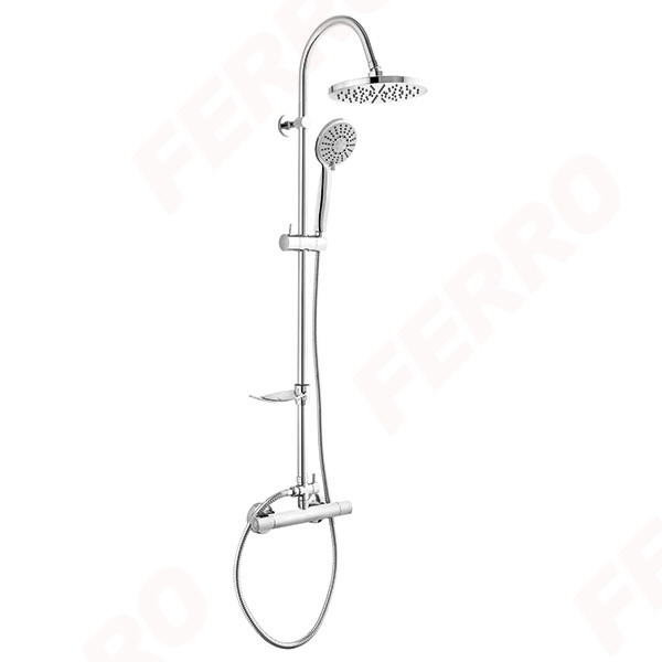 Set Baterie termostatica Ferro TRM7 + bara dus NP71