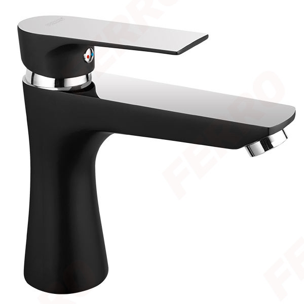 Baterie Ferro SQUARE BAQ2BLC (lavoar) negru