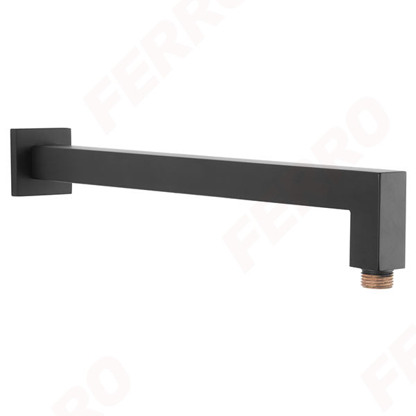 Brat pentru palarie dus Ferro RN350KBL 350 mm Square negru