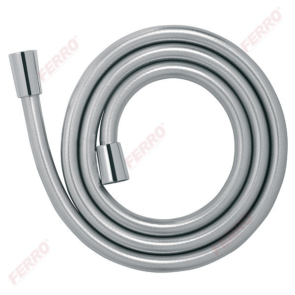 Furtun Dus PVC Ferro L-150 cm W41 argintiu