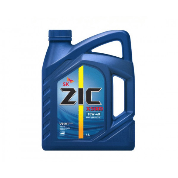 ZIC X5000 10W-40 4L Semi-Synthetic/ulei p/u motor ZIC X5000 10W-40 4L Semi-Synthetic/ulei p/u motor