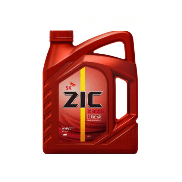 ZIC X3000 15W-40 6L Semi-Synthetic/ulei p/u motor ZIC X3000 15W-40 6L Semi-Synthetic/ulei p/u motor